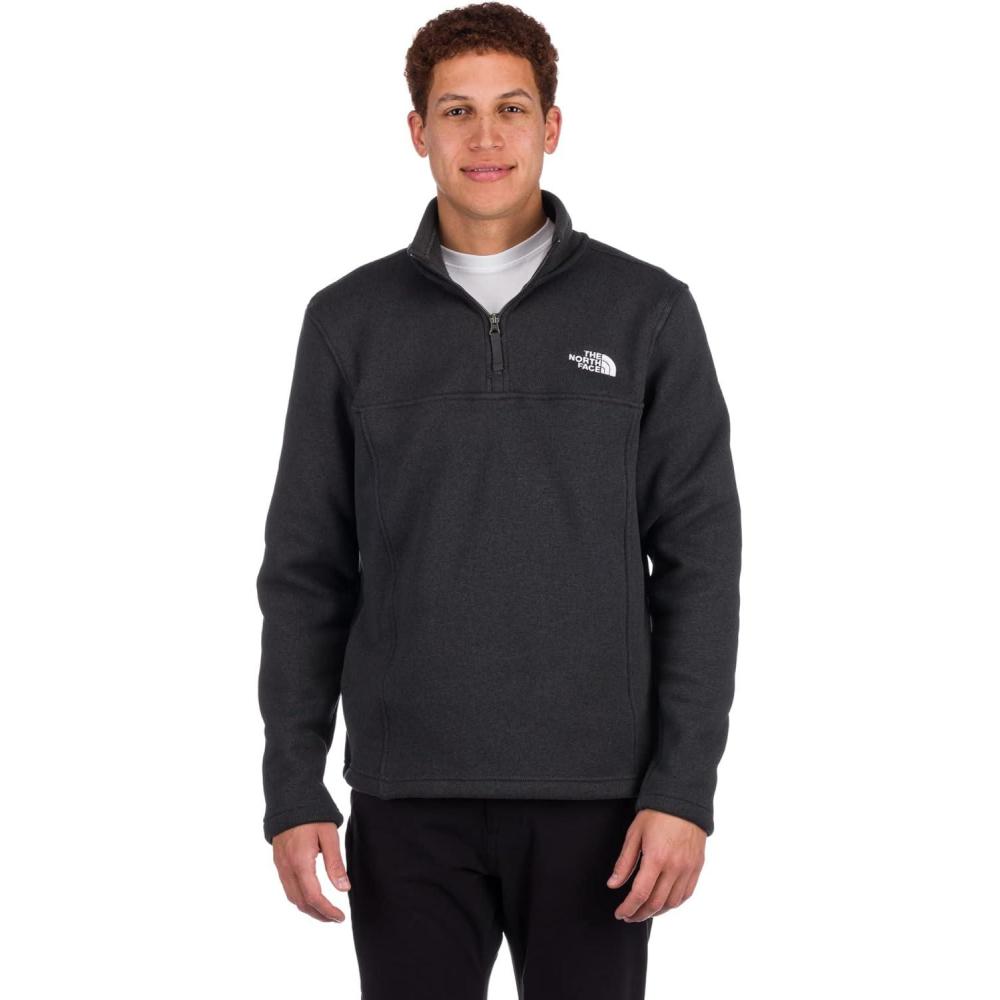imageTHE NORTH FACE Mens Tsillan  Zip SweatshirtDark Grey Heather