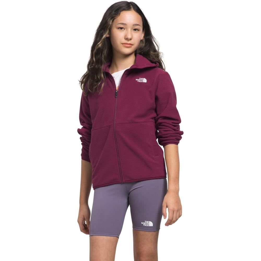 imageTHE NORTH FACE Teen Glacier Lightweight Full Zip Hooded JacketBoysenberry