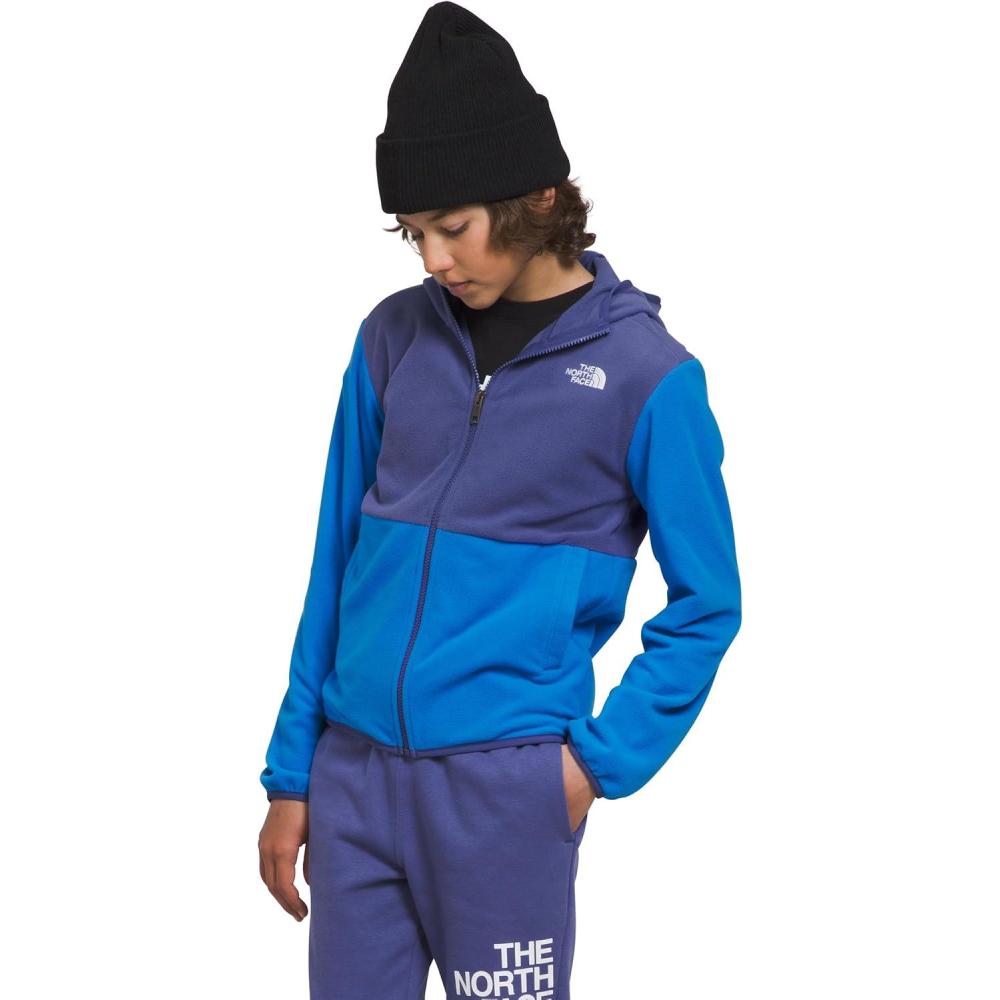 imageTHE NORTH FACE Teen Glacier Lightweight Full Zip Hooded JacketOptic Blue