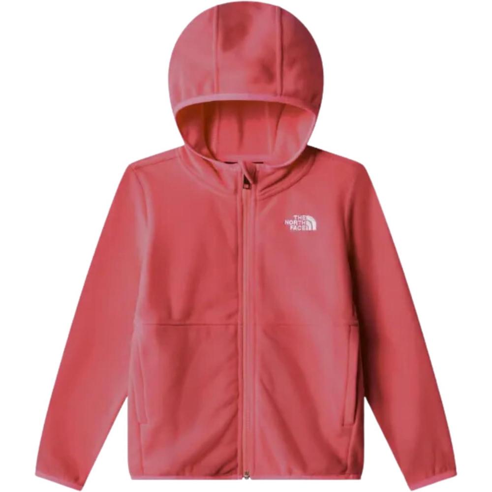 imageTHE NORTH FACE Teen Glacier Lightweight Full Zip Hooded JacketRadiant Poppy