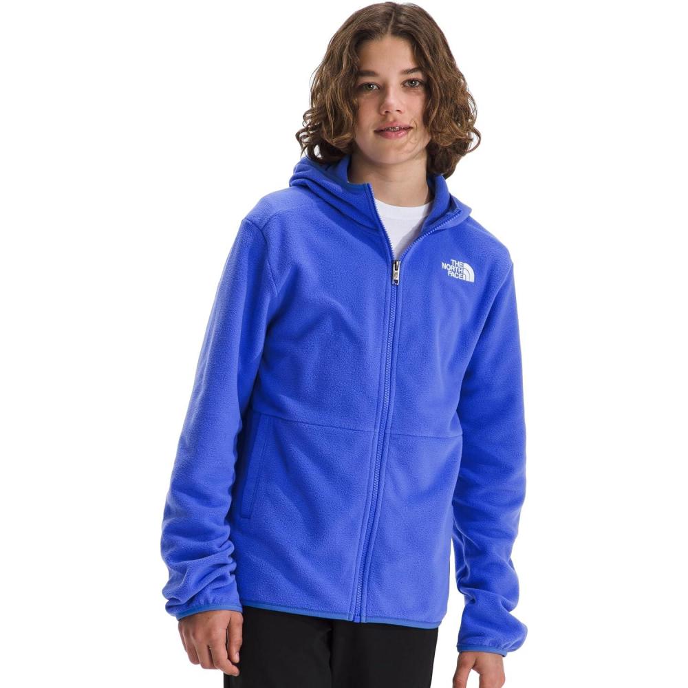 imageTHE NORTH FACE Teen Glacier Lightweight Full Zip Hooded JacketSolar Blue
