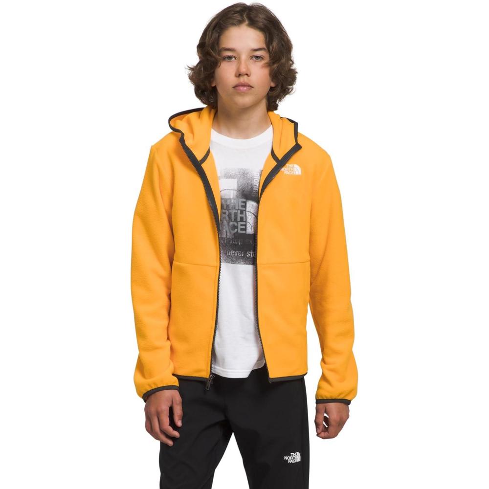 imageTHE NORTH FACE Teen Glacier Lightweight Full Zip Hooded JacketSummit Gold