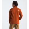 imageTHE NORTH FACE Mens Cedar Trail Grid Fleece Full Zip JacketEarthen Copper