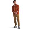 imageTHE NORTH FACE Mens Cedar Trail Grid Fleece Full Zip JacketEarthen Copper