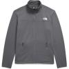 imageTHE NORTH FACE Mens Cedar Trail Grid Fleece Full Zip JacketSmoked Pearl