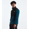 imageTHE NORTH FACE Mens Glacier Fleece 12 ZipMidnight PetrolTnf Black