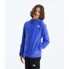 imageTHE NORTH FACE Teen Glacier Lightweight Full Zip Hooded JacketSolar Blue
