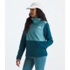imageTHE NORTH FACE Womens Glacier Fleece Pullover HoodieMidnight PetrolAlgae Blue