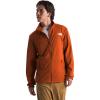 imageTHE NORTH FACE Mens Cedar Trail Grid Fleece Full Zip JacketEarthen Copper