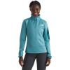 imageTHE NORTH FACE Womens Mistyescape 14 Zip FleeceAlgae BlueMidnight Petrol