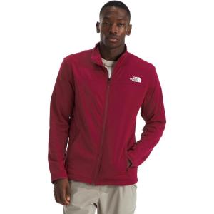 imageTHE NORTH FACE Mens Cedar Trail Grid Fleece Full Zip JacketBeetroot