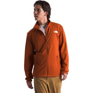 imageTHE NORTH FACE Mens Cedar Trail Grid Fleece Full Zip JacketEarthen Copper