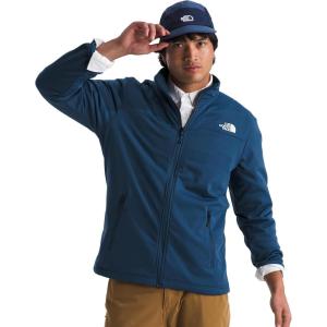 imageTHE NORTH FACE Mens Cedar Trail Grid Fleece Full Zip JacketShady Blue