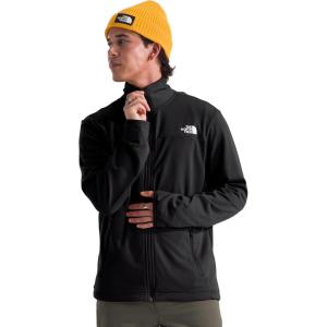 imageTHE NORTH FACE Mens Cedar Trail Grid Fleece Full Zip JacketTnf Black
