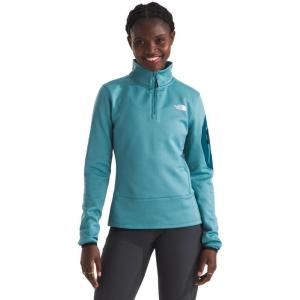 imageTHE NORTH FACE Womens Mistyescape 14 Zip FleeceAlgae BlueMidnight Petrol