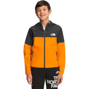 imageTHE NORTH FACE Boys Never Stop Hooded Wind Jacket Little KidsBig KidsCone Orange