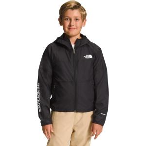 imageTHE NORTH FACE Boys Never Stop Hooded Wind Jacket Little KidsBig KidsTnf Black