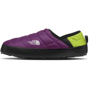 imageTHE NORTH FACE Womens Thermoball Insulated Traction Mule V ShoePurple Cactus FlowerTnf Black