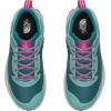 imageThe North Face Kids Fastpack Hiker Waterproof Little KidBig Kid  Sneakers for Kids  Leather UpperHarbor BlueWasabi