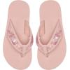 imageThe North Face Youth Base Camp FlipFlops  KidsEvening Sand PinkSlate Rose Dye Texture Small Print