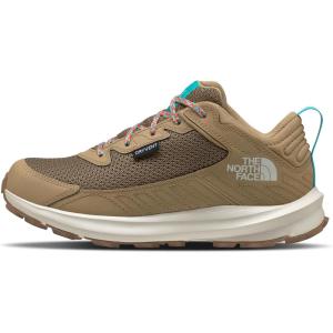 imageThe North Face Kids Fastpack Hiker Waterproof Little KidBig Kid  Sneakers for Kids  Leather UpperTnf BlackIcy Lilac
