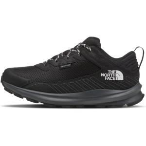 imageThe North Face Kids Fastpack Hiker Waterproof Little KidBig Kid  Sneakers for Kids  Leather UpperTnf BlackTnf Black