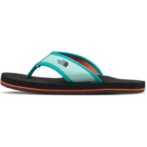 imageThe North Face Youth Base Camp FlipFlops  KidsGeyser AquaTnf Black