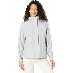 imageTHE NORTH FACE Womens Venture 2 Waterproof Hooded Rain Jacket Standard and Plus SizeLight Grey Heather
