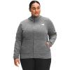 imageTHE NORTH FACE Womens Canyonlands Full Zip Hooded Sweatshirt Standard and Plus Size  PFAS FreeTnf Medium Grey Heathernpf
