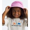 imageTHE NORTH FACE Unisex Sun Hat Big KidCyber Pink Tnf Topo Phantom PrintCyber Berry Tnf Topo Phantom Print