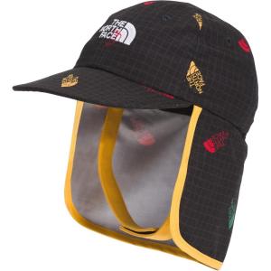 imageTHE NORTH FACE Baby Class V Sun BusterTnf Black Tossed Logo Grid Print