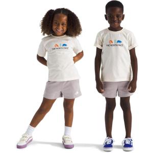 imageTHE NORTH FACE babyboys Cotton Summer Set Graphic ToddlerWhite DuneMoonstone Grey