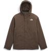 imageTHE NORTH FACE Mens Carto Triclimate Waterproof JacketSmokey BrownTnf Black
