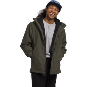 imageTHE NORTH FACE Mens Carto Triclimate Waterproof JacketNew Taupe GreenTnf Blacknpf