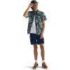 imageTHE NORTH FACE Mens Short Sleeve Baytrail Pattern ShirtDuck Green Prairie Flowers Print