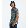 imageTHE NORTH FACE Mens Short Sleeve Baytrail Pattern ShirtDuck Green Prairie Flowers Print
