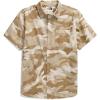 imageTHE NORTH FACE Mens Short Sleeve Baytrail Pattern ShirtKhaki Stone Tnf Camo Print