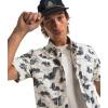 imageTHE NORTH FACE Mens Short Sleeve Baytrail Pattern ShirtWhite Dune Yosemite Toile Print