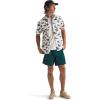 imageTHE NORTH FACE Mens Short Sleeve Baytrail Pattern ShirtWhite Dune Yosemite Toile Print