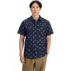 imageTHE NORTH FACE Mens Short Sleeve Baytrail Pattern ShirtSummit Navy Peace Print