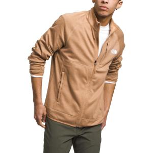 imageTHE NORTH FACE Mens Canyonlands Full Zip Jacket  PFAS FreeAlmond Butter Heather