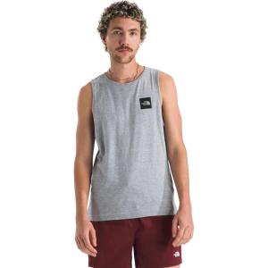 imageTHE NORTH FACE Mens Core Box Half Dome TankTnf Pale Grey Heather