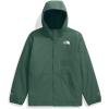 imageTHE NORTH FACE Boys Warm Antora Rain Jacket  PFAS Free Duck Green Medium