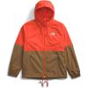 imageTHE NORTH FACE Mens Waterproof Antora Rain Hoodie Jacket Standard and Big Size  PFAS FreeCrimson OrangeUtility Brown