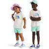 imageTHE NORTH FACE babyboys Cotton Summer Setgraphic ToddlerInfantWhite DuneBright Foam
