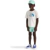 imageTHE NORTH FACE babyboys Cotton Summer Setgraphic ToddlerInfantWhite DuneBright Foam