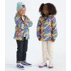 imageTHE NORTH FACE Girls Antora Rain Jacket ToddlerBright Foam Diagonal Logo Multi Print