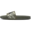 Military Olive Stippled Camo Print/Tnf Black