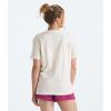 imageTHE NORTH FACE Womens Core Half Dome ShortSleeve TeeWhite DuneTnf White