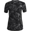 imageTHE NORTH FACE Womens Flex Short Sleeve Tee Regular All Over PrintTnf Black Waterfall Print